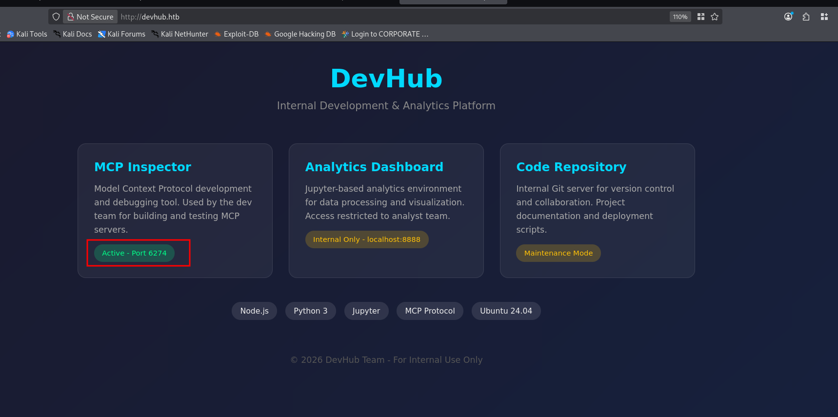 homepage