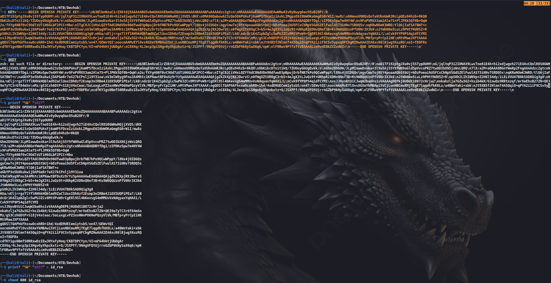 Formatting